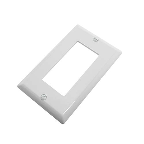 1-Pack Surface Mounted Switch Socket Backbox with Single Gang Mount Panel