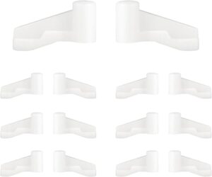 14 Pack Switch Socket Mounting Claws Plastic Outlet Mounting Tabs for Most Standard RV Camper Trailer Outlets & Switches, Universal RV Outlet Retainer 14 Pack Switch Socket Mounting Claws Plastic Outlet Mounting Tabs for Most Standard RV Camper Trailer Outlets & Switches, Universal RV Outlet Retainer