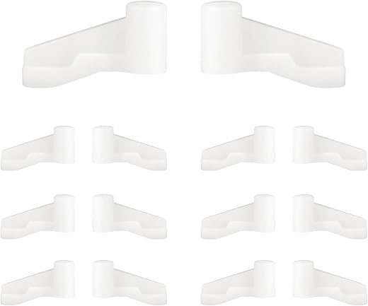 14 Pack Switch Socket Mounting Claws Plastic Outlet Mounting Tabs for Most Standard RV Camper Trailer Outlets & Switches, Universal RV Outlet Retainer 14 Pack Switch Socket Mounting Claws Plastic Outlet Mounting Tabs for Most Standard RV Camper Trailer Outlets & Switches, Universal RV Outlet Retainer