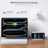 3-Pack USB C Wall Charger, 20W Durable Dual Port QC+PD 3.0 Power Adapter, ETL Certified Type C Fast Charging Block for iPhone 14/15/16/17 Pro/Pro... 3-Pack USB C Wall Charger, 20W Durable Dual Port QC+PD 3.0 Power Adapter, ETL Certified Type C Fast Charging Block for iPhone 14/15/16/17 Pro/Pro...