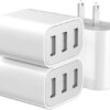 3-Port USB Wall Charger,Compatible with iPhone 14/13/12/11 Pro Max,Mini,SE,XR,XS MAX,XS, X,8 Plus, iPad Pro, Air, Mini,Samsung Galaxy S5 S6 S7... 3-Port USB Wall Charger,Compatible with iPhone 14/13/12/11 Pro Max,Mini,SE,XR,XS MAX,XS, X,8 Plus, iPad Pro, Air, Mini,Samsung Galaxy S5 S6 S7...