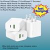 4 Pack USB C Charger Block,20W USB-C & USB-A Port Charger,for i Phone 17/16/15/14/13/12/11/X/8, i Pad and More 4 Pack USB C Charger Block,20W USB-C & USB-A Port Charger,for i Phone 17/16/15/14/13/12/11/X/8, i Pad and More