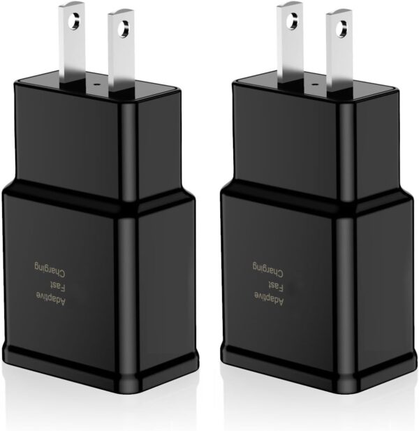 Adaptive Fast Charging Block USB Wall Charger Adapter Fits Samsung Galaxy S25/S24/S23/S22/S22 Ultra/S21/S20/S10/S9/S8/S7/Edge/Note 10 Quick Charge... Adaptive Fast Charging Block USB Wall Charger Adapter Fits Samsung Galaxy S25/S24/S23/S22/S22 Ultra/S21/S20/S10/S9/S8/S7/Edge/Note 10 Quick Charge...