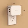 Alexa Smart Dimmer Plug, Treatlife Plug-in Lamp Dimmer Switch for Dimmable LED, CFL, Halogen and Incandescent Bulbs, Lamps, String Lights, Max...