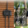 EIGHTREE Outdoor Smart Plug Waterproof IP44, Smart Outlet Plug with 2 Independently Controlled Outlets, Compatible with Alexa and Google Assistant,...