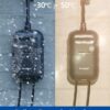 ELEGRP PQR20 Outdoor Smart Plug Waterproof IP66, WiFi Plug with 2 Individually Sockets, Compatible with Alexa & Google Assistant, Smart Outdoor...