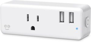 Geeni Switch + Charge Multi Port Smart Wi-Fi Plug with 2 USB Ports, Energy Saving Outlet with App Control, Compatible with Alexa and Google Home Geeni Switch + Charge Multi Port Smart Wi-Fi Plug with 2 USB Ports, Energy Saving Outlet with App Control, Compatible with Alexa and Google Home