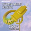 HUANCHAIN Outdoor Extension Cord 100 ft Waterproof, 16/3 Gauge Flexible Cold-Resistant Appliance Extension Cord Outside, 10A 1250W 16AWG SJTW, 3...