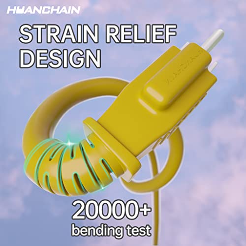 HUANCHAIN Outdoor Extension Cord 100 ft Waterproof, 16/3 Gauge Flexible Cold-Resistant Appliance Extension Cord Outside, 10A 1250W 16AWG SJTW, 3...