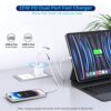 iPhone 17/16 Charger Block, 2Pack 20W Dual Port PD Fast USB C Wall Charger Adapter + USB A Quick Charging Brick Plug Compatible with iPhone...