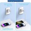 iPhone 17/16 Charger Block, 2Pack 20W Dual Port PD Fast USB C Wall Charger Adapter + USB A Quick Charging Brick Plug Compatible with iPhone...