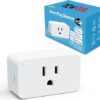 New One Smart Dimmer Plug, 2.4G Wi-Fi Dimmable Smart Plug, 2-Way Switch, Voice Control, White