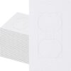 Outlet Insulators Draft Sealers, 30 Pack Electrical Outlet Insulation Pads, EVA Foam Gasket for Wall, Light, Switch Socket Cover Compatible with...