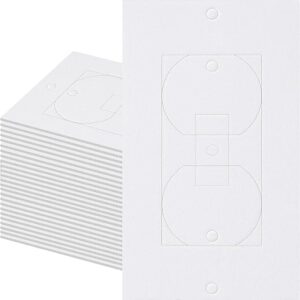 Outlet Insulators Draft Sealers, 30 Pack Electrical Outlet Insulation Pads, EVA Foam Gasket for Wall, Light, Switch Socket Cover Compatible with...
