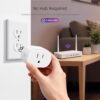 Smart Home Plug, MOOEGG 2.4GHz WiFi Smart Socket, Works with Alexa & Google Assistant, 10A Mini Smart Outlet, APP Timer, Countdown & Group Control,...