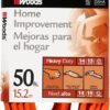 Southwire Medium Duty Extension Cord - General Purpose Power Cable for For Farm, Ranch & Workshop - Reinforced Blades - Bright Orange Vinyl Jacket...