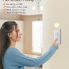 SURAIELEC Remote Control 2 Light Sockets, Decorator Wall Switch, E26 Smart Remote Light Bulb Socket, No Wiring No WiFi, 100FT Wireless Light Switch...