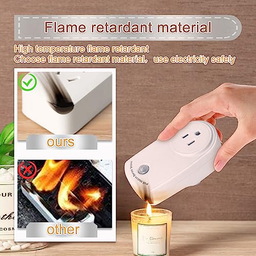 ZORZA 4Pcs Motion Sensor Switch Plug in Motion Sensor Light Socket 120V/60HZ Input 120 Degrees Sensing Range